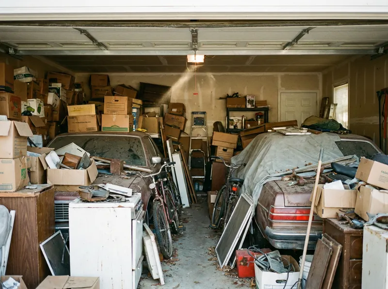 Garage Cleanout - Before