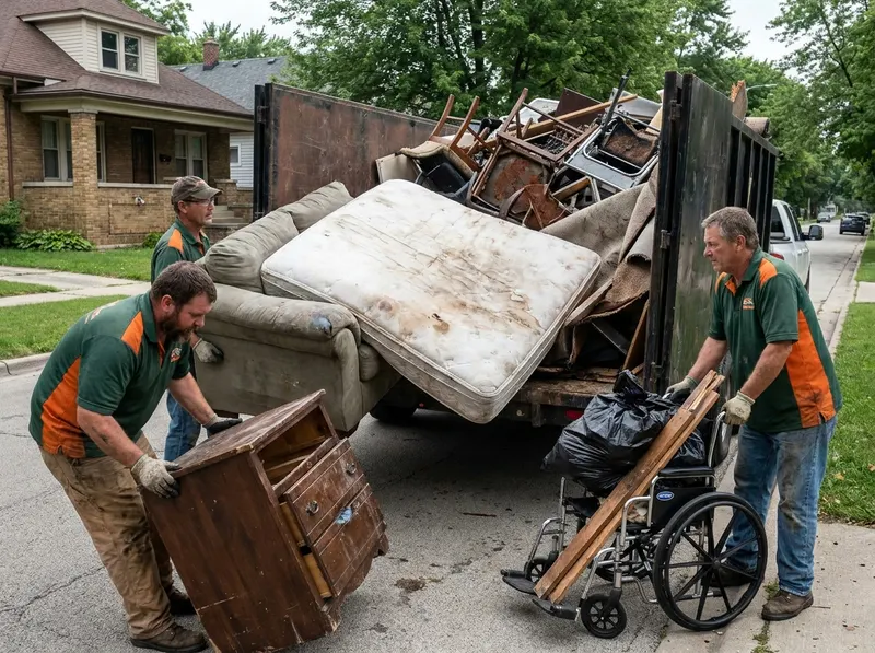 Residential Junk Removal in Aurora in aurora, IL
